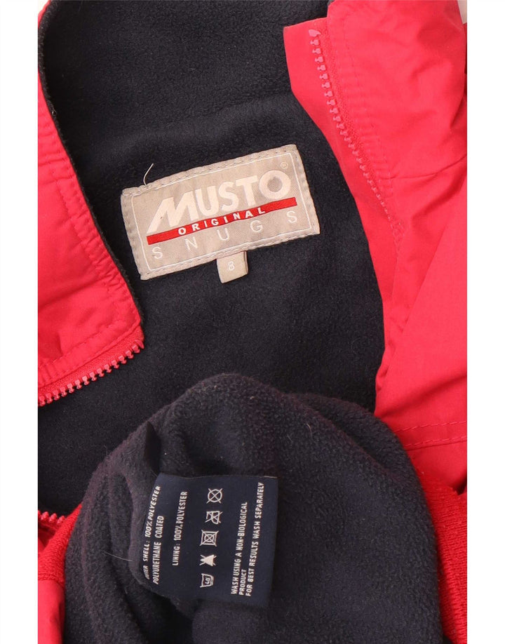 Jaqueta bomber feminina Musto Reino Unido 8 poliéster rosa pequeno