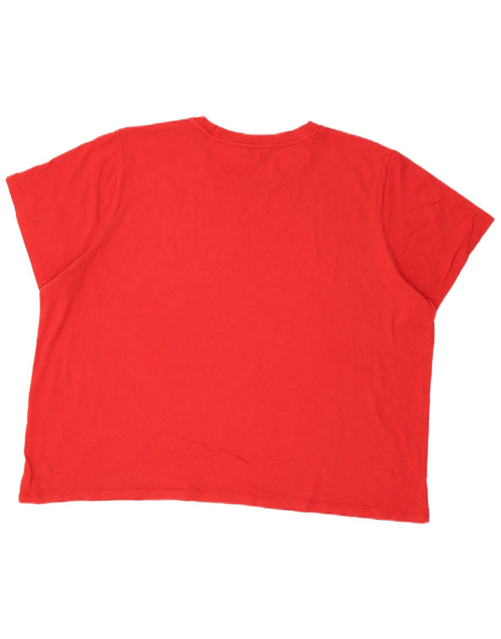 Camiseta masculina LEVI'S Top 3XL vermelha