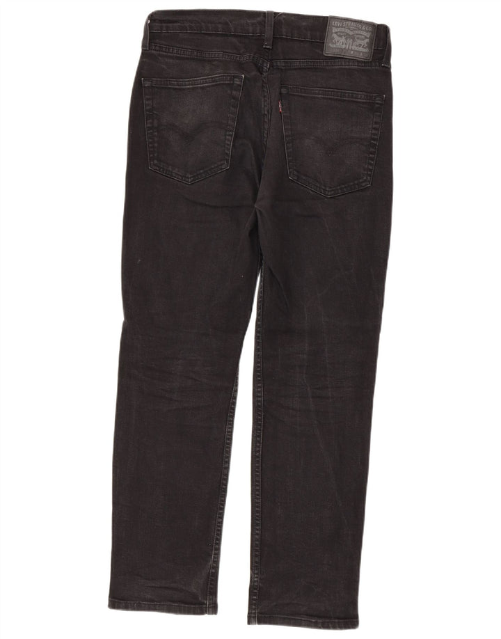 Levi's Masculino 514 Straight Jeans W30 L30 Algodão Preto