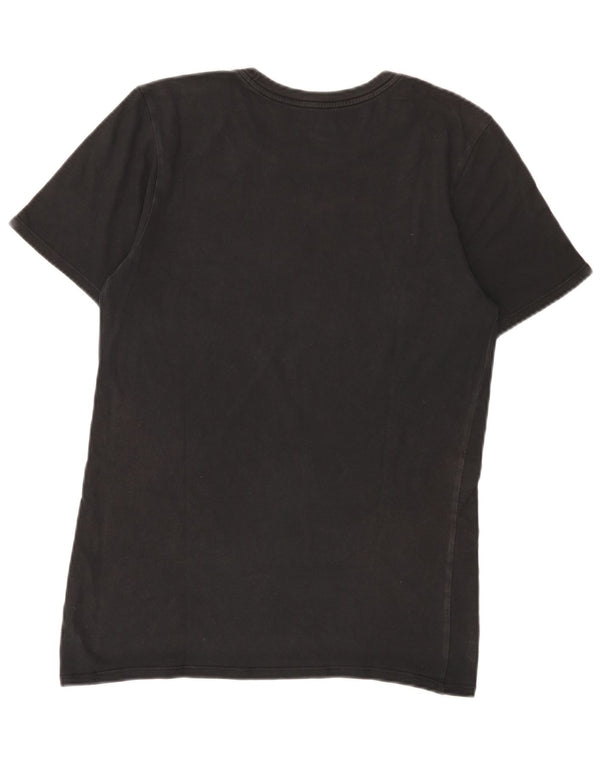 Camiseta Nike Masculina Athletic Cut Graphic Top Pequeno Algodão Preto