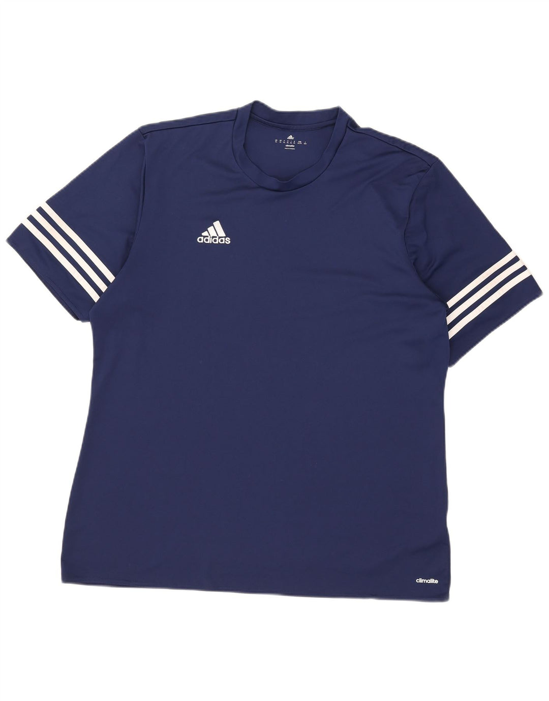 Camiseta masculina Adidas Climalite Top XL azul marinho poliéster