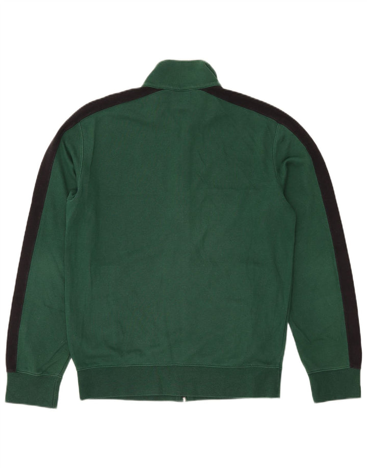Jaqueta masculina Champion de agasalho verde médio de algodão colorblock