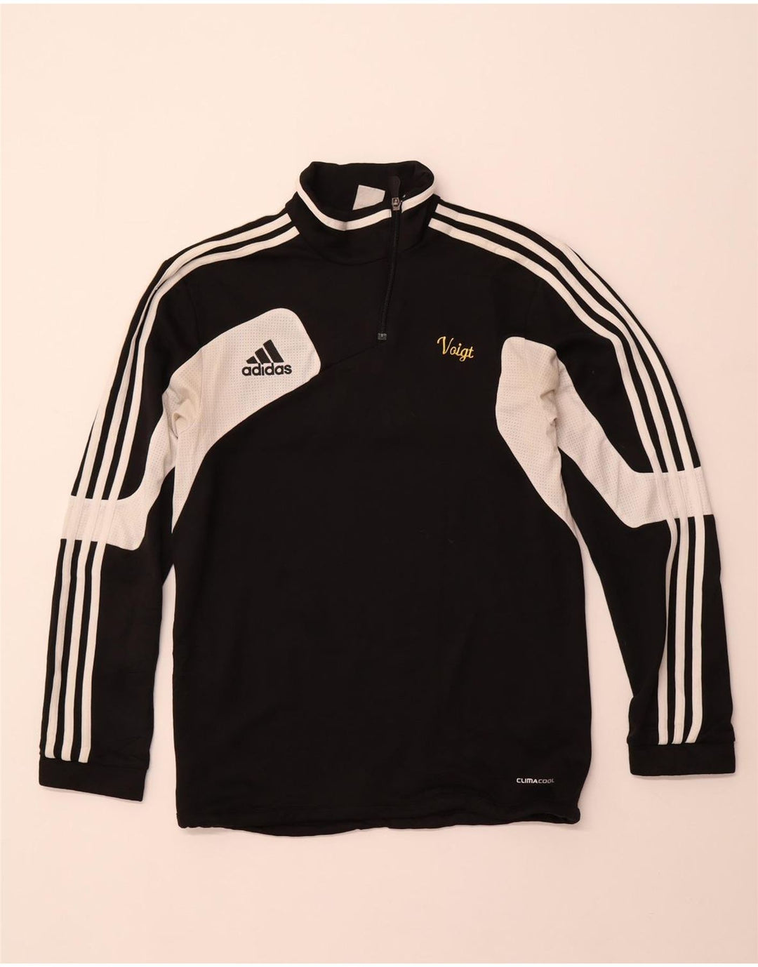 ADIDAS Mens Climacool Graphic Pullover Treino Top Reino Unido 36/38 Pequeno Preto