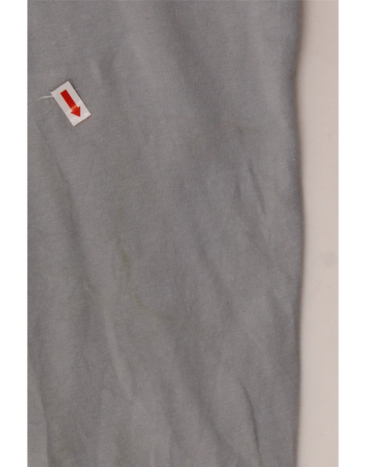 FILA moletom feminino jumper UK 14 algodão azul médio