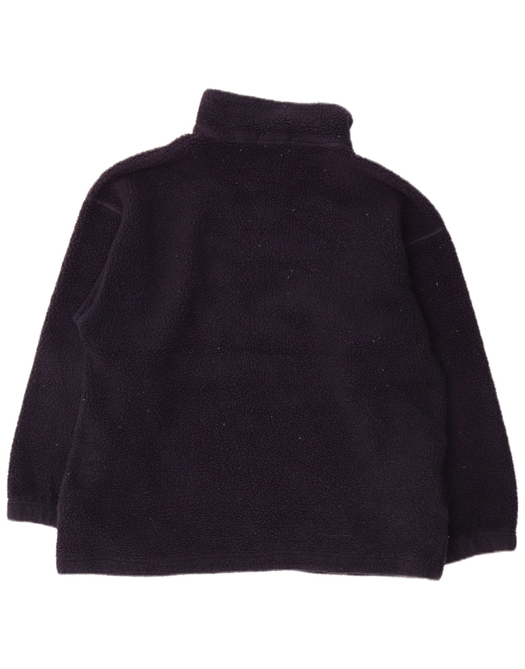 Suéter feminino de lã grande Marks & Spencer Reino Unido 12 médio azul marinho