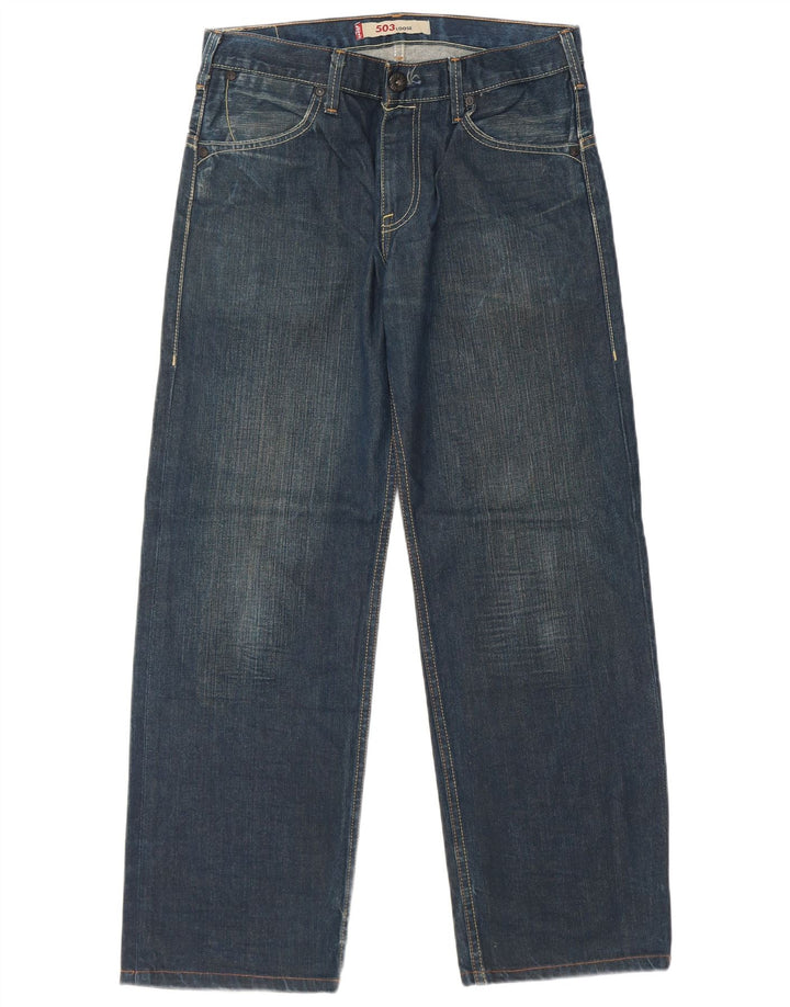 Levi's Masculino 503 Loose Jeans W34 L29 Azul