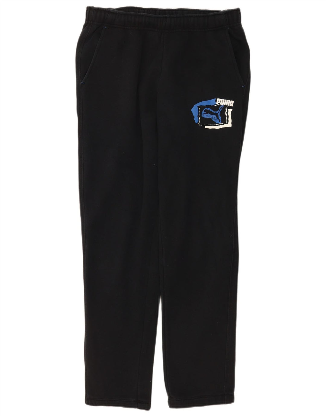 Calça de treino masculina Puma Graphic pequena preta