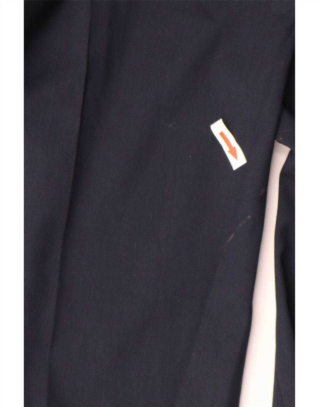 Calça masculina de terno reto sob medida Marks & Spencer W48 L31 azul marinho