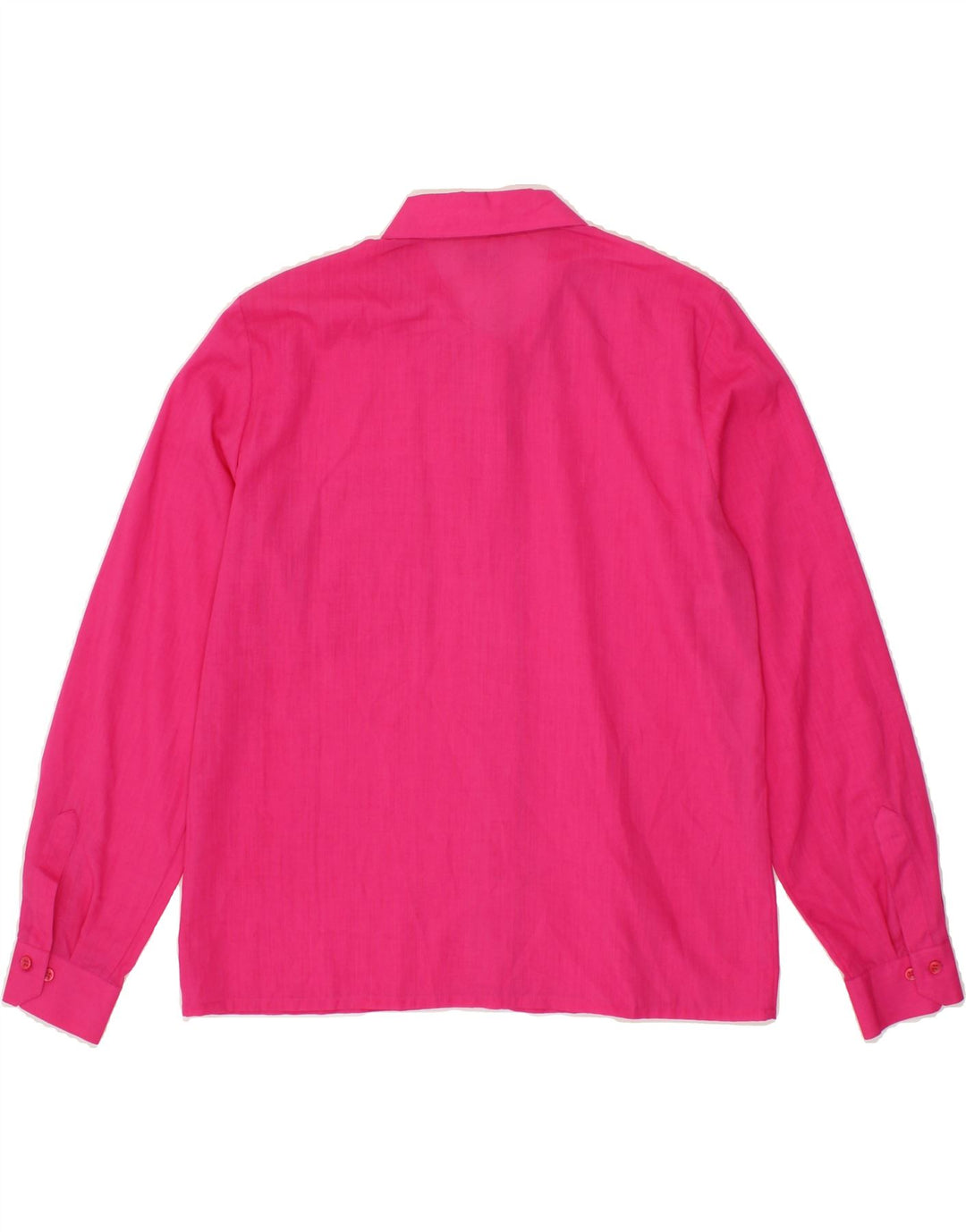 VINTAGE Womens Shirt IT 42 Medium Pink Polyester Vintage Vintage and Second-Hand Vintage from Messina Hembry 