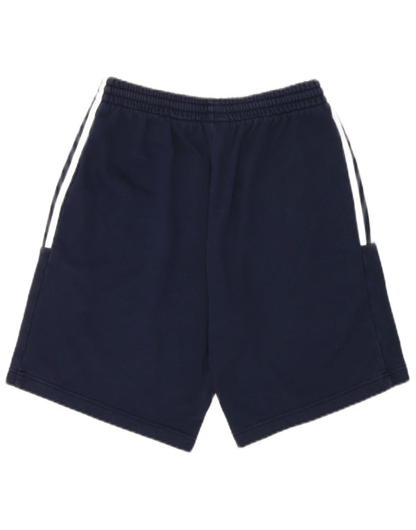 Adidas Mens Sport Shorts Médio Azul Marinho Algodão