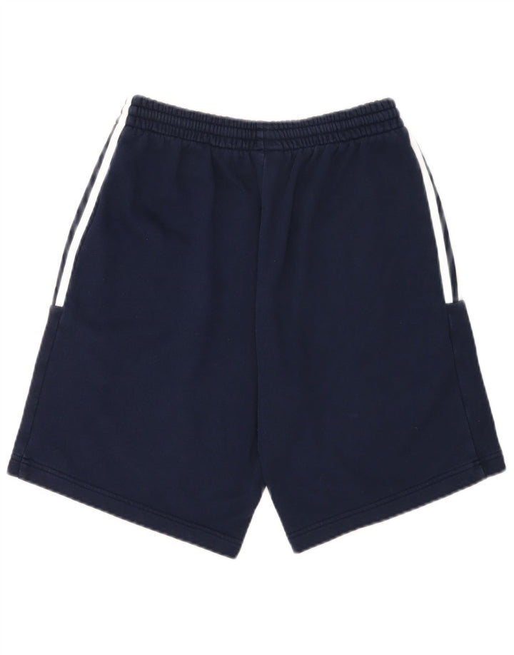 Adidas Mens Sport Shorts Médio Azul Marinho Algodão
