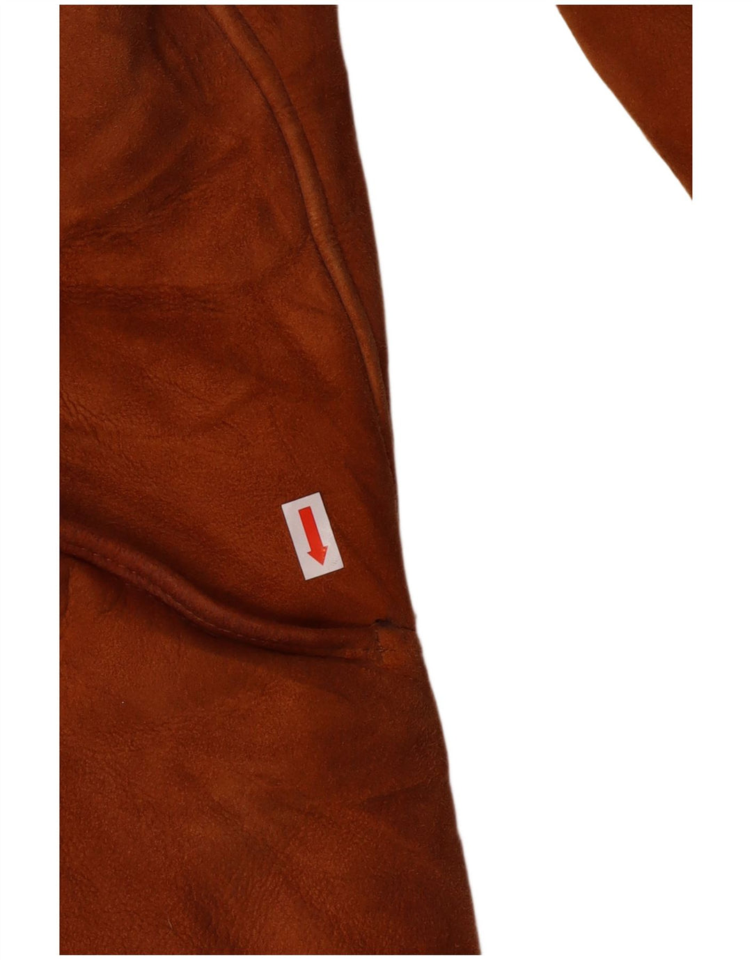 Casaco feminino vintage de shearling IT 44 médio bege shearling clássico