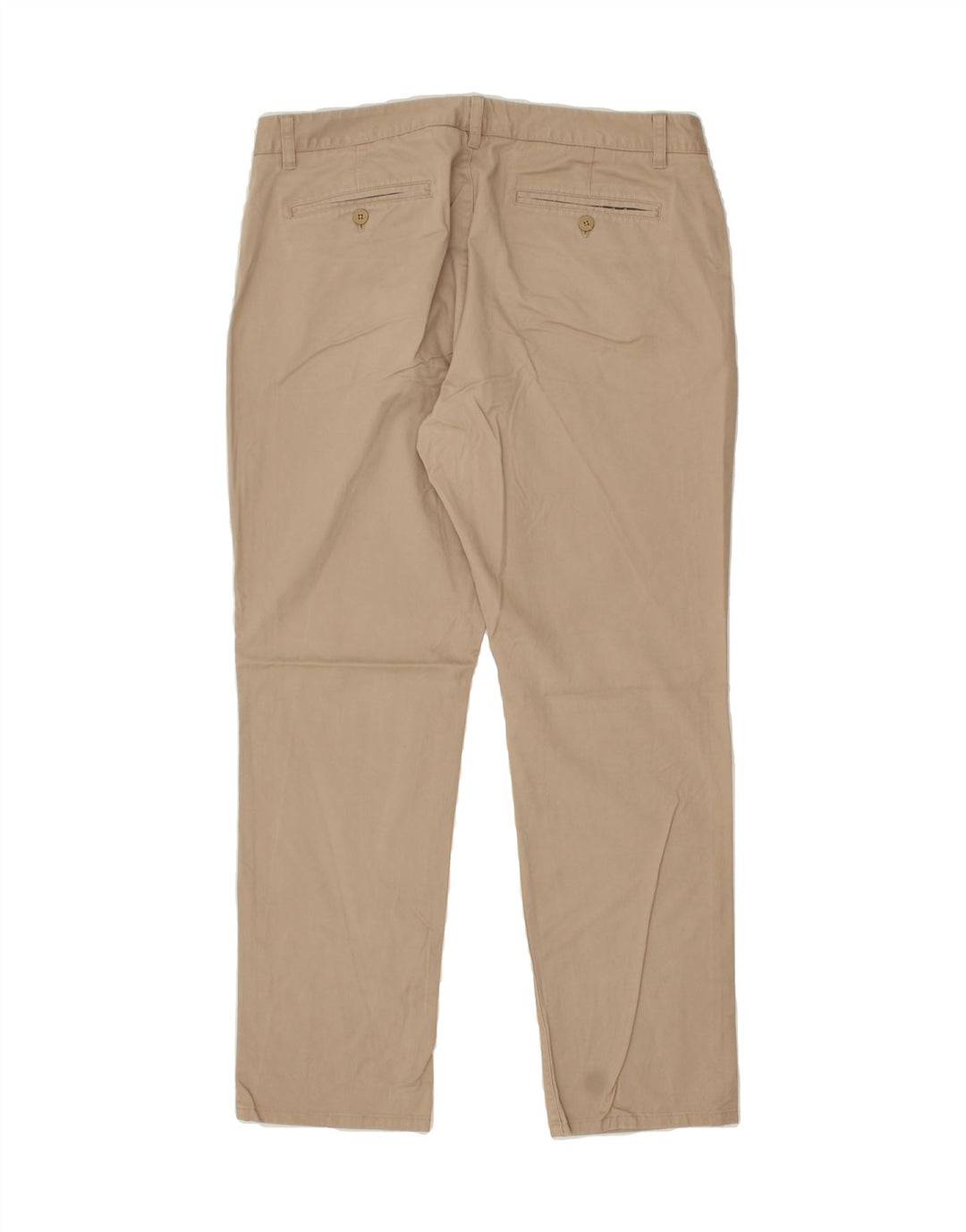 BONOBOS Mens Slim Chino Trousers W38 L32 Khaki Cotton Vintage BONOBOS and Second-Hand BONOBOS from Messina Hembry 