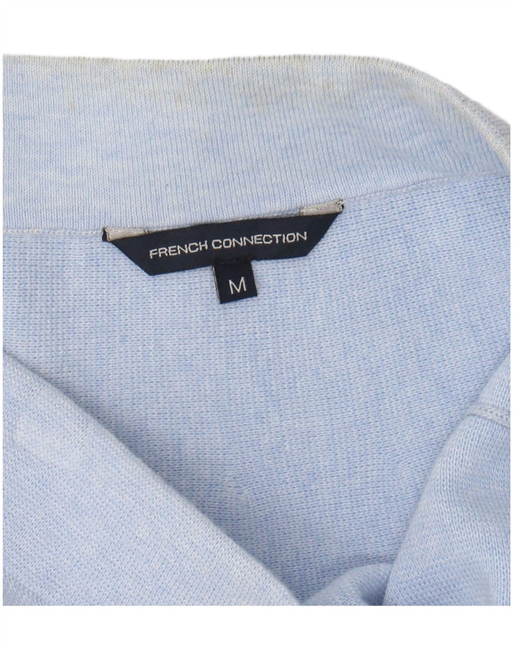 FRENCH CONNECTION Saia larga feminina média W30 algodão azul