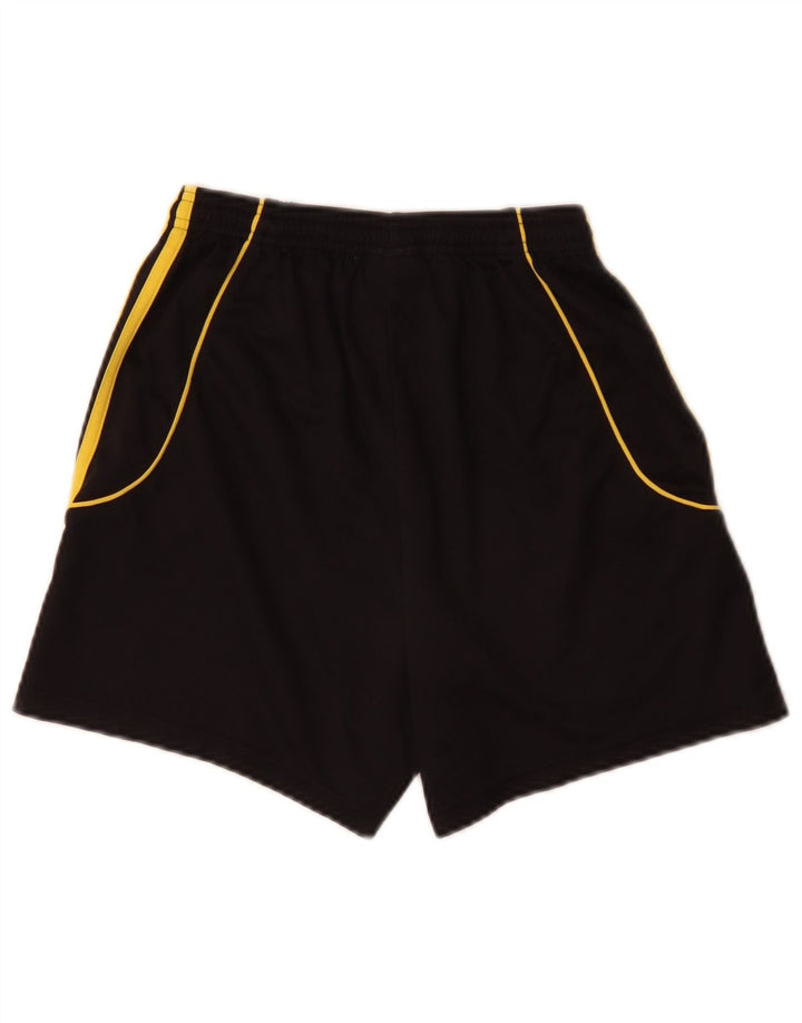 Shorts esportivos Adidas meninos 9-10 anos XS preto poliéster