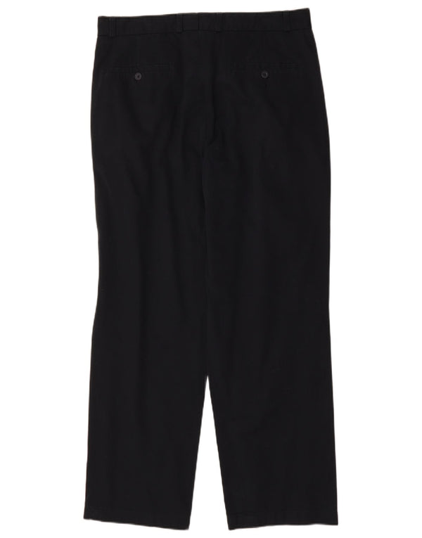Calça masculina C&A Pegged Suit EU 46 Pequeno W34 L30 Azul Marinho Algodão