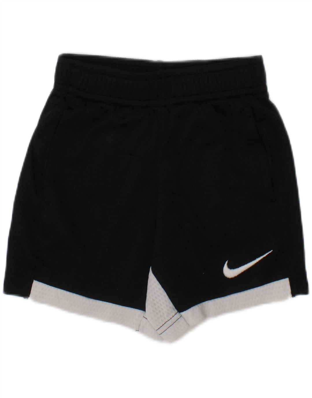Shorts esportivos gráficos Nike para meninos, 18 a 24 meses, preto, bloco colorido