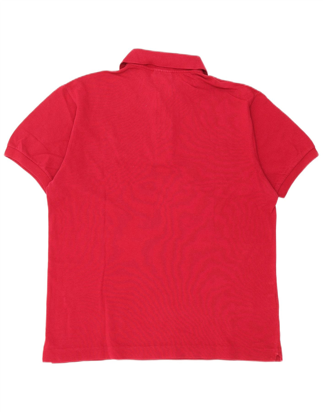 Camisa polo masculina Lacoste tamanho 4 médio algodão vermelho