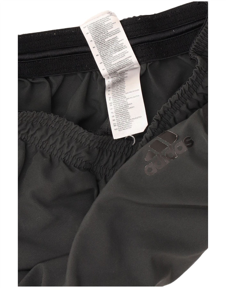 Adidas Mens Climalite Sport Shorts Pequeno Poliéster Cinza