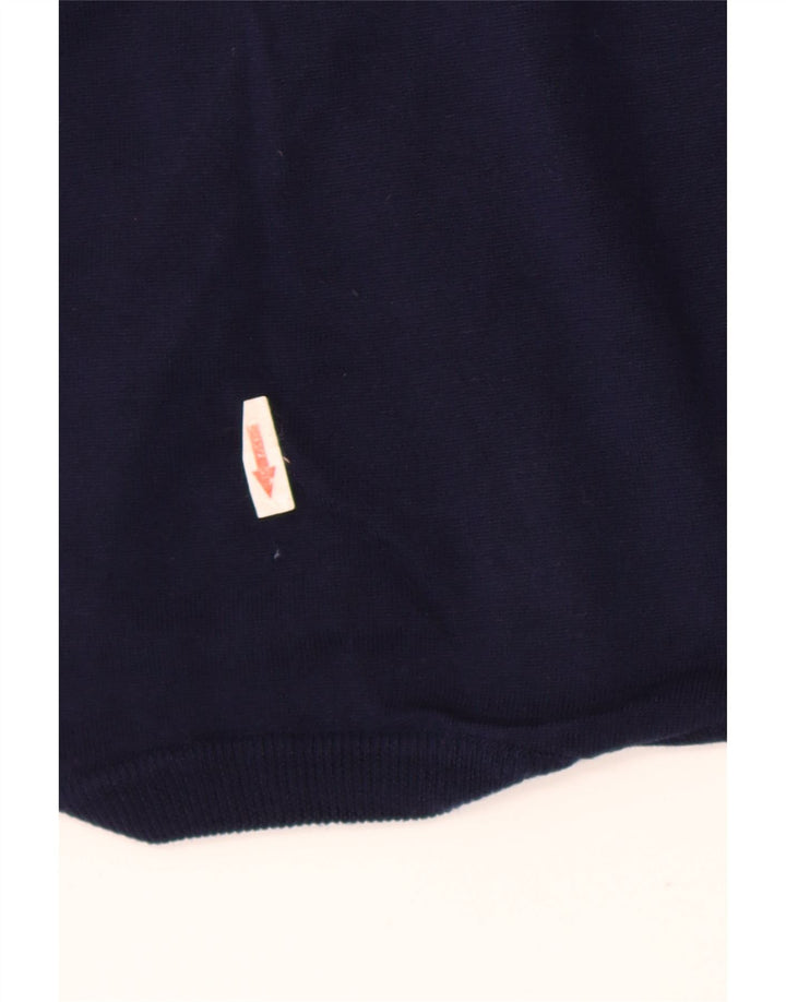 North Pole Mens Colete Regata XL Lã Azul Marinho