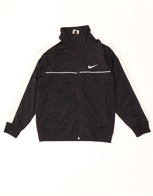 Jaqueta Nike Boys Tracksuit Top 10-11 Anos Médio Preto Colorblock