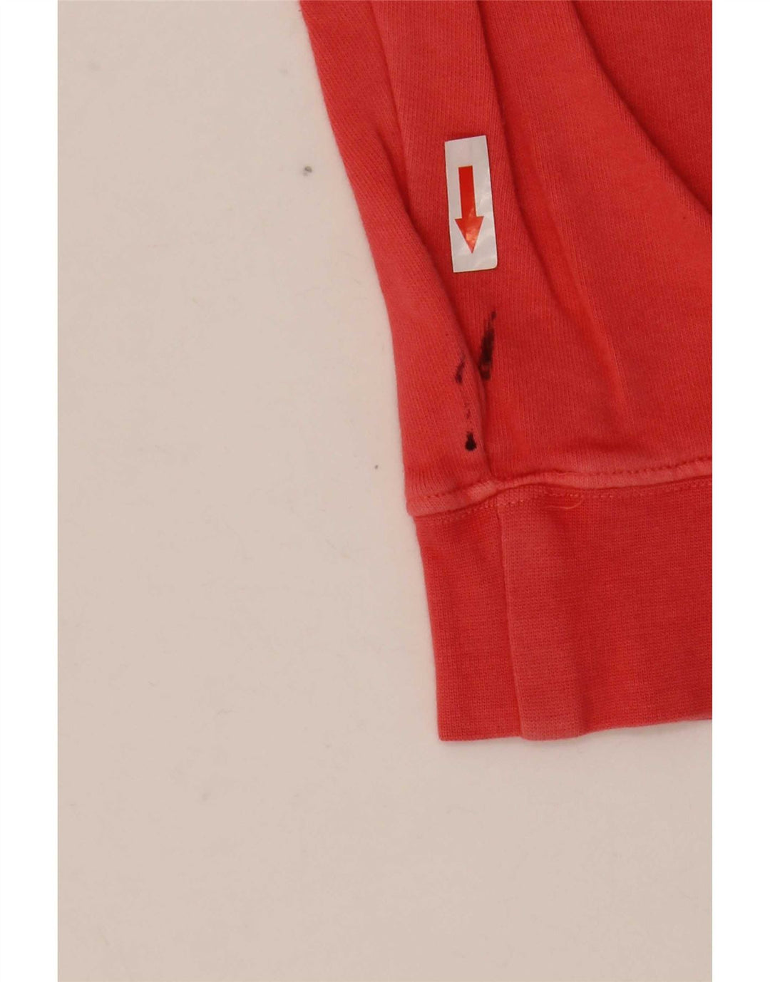 Topshop moletom feminino grande com estampa gráfica Reino Unido 14 algodão rosa médio