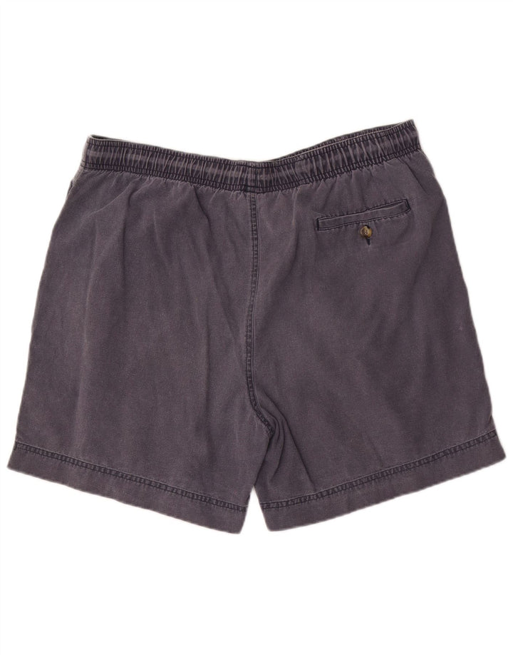 Shorts esportivos masculinos Marks & Spencer grandes de algodão azul marinho