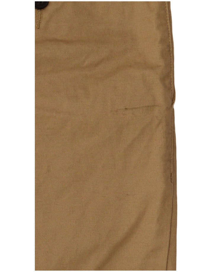 Jack Wills Mens Chino Shorts W30 Algodão Bege Médio
