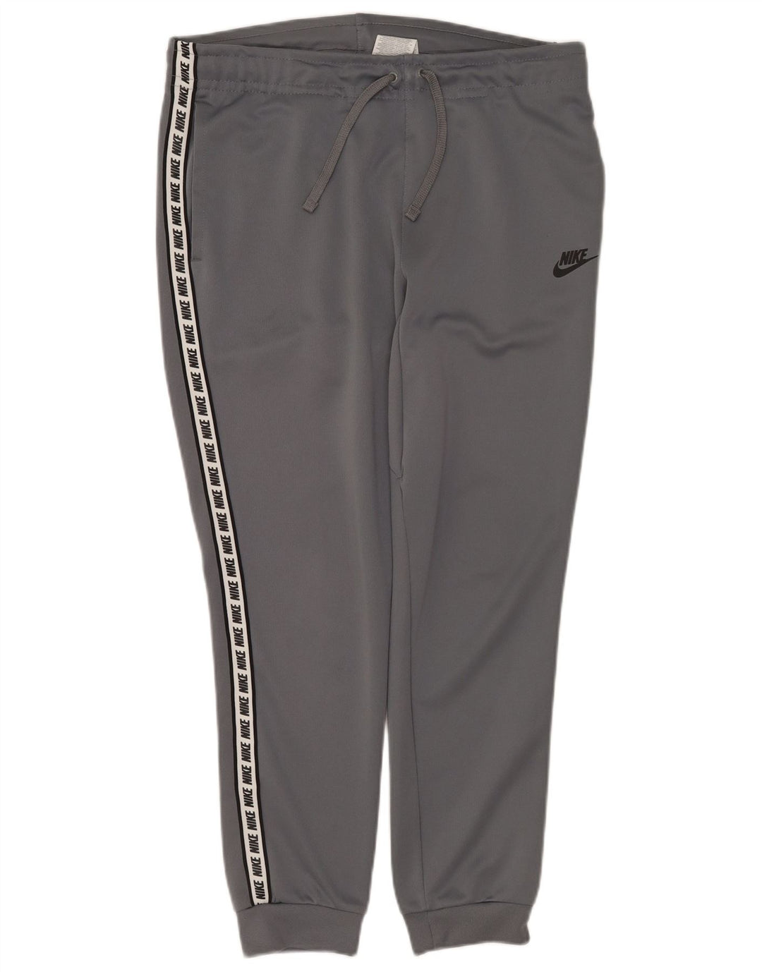 Calça de treino masculina Nike Graphic Joggers cinza médio colorblock