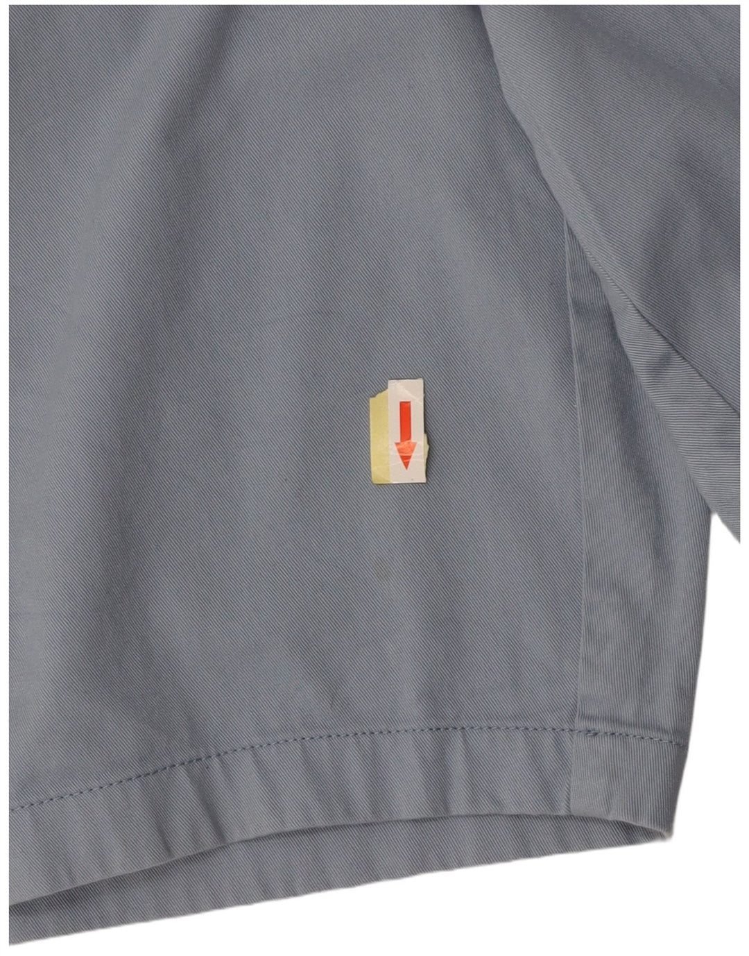 J. CREW Mens Chino Shorts W36 Grande Algodão Azul