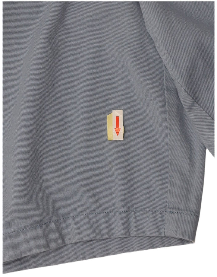 J. CREW Mens Chino Shorts W36 Grande Algodão Azul