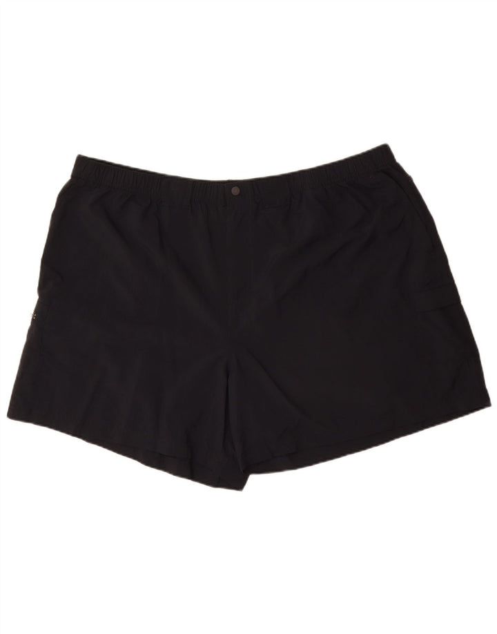 Columbia Mens Cargo Shorts 3XL W42 Preto Nylon