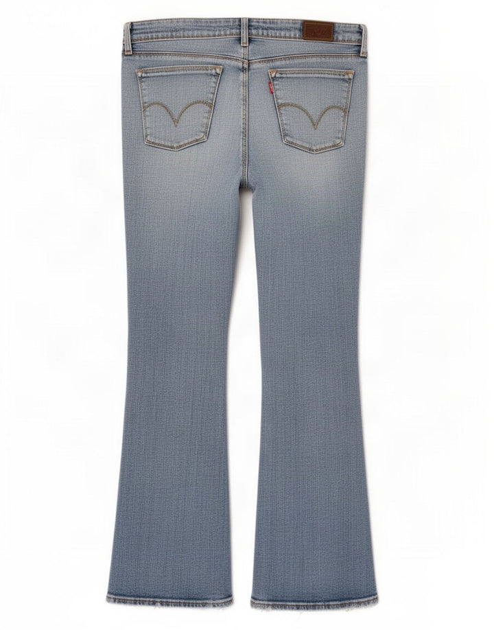 Calça jeans feminina Levi's 572 Bootcut W34 L32 azul algodão