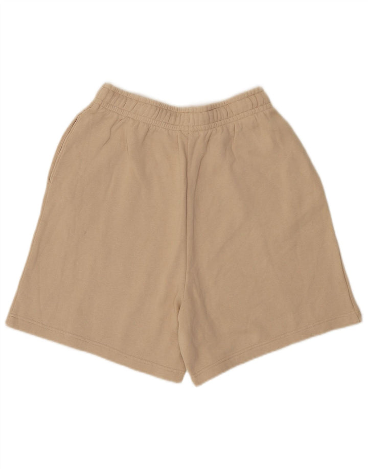 Shorts esportivos masculinos Nike pequeno algodão bege
