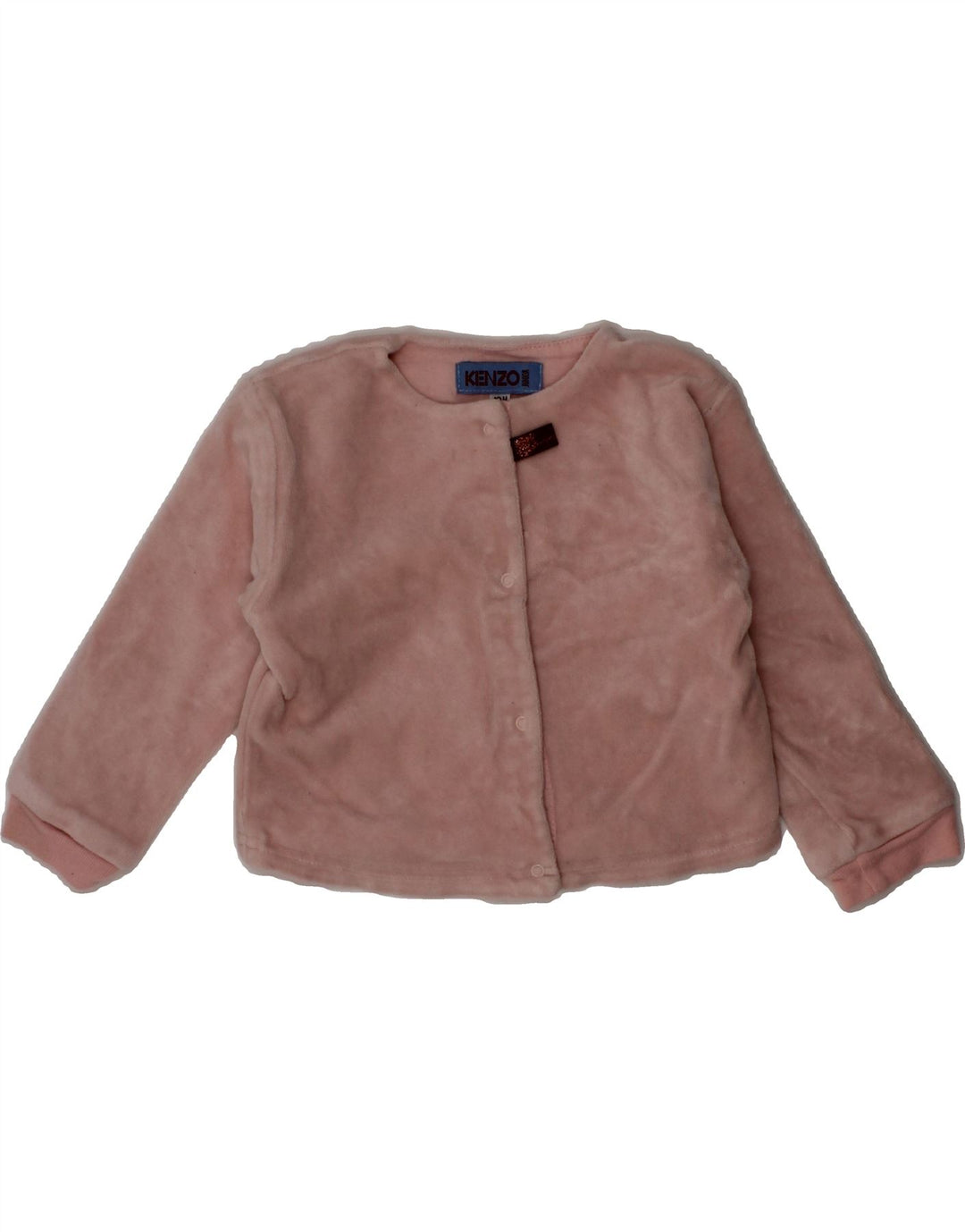 KENZO Baby Girls Graphic Top Long Sleeve 9-12 Months Pink Cotton Vintage Kenzo and Second-Hand Kenzo from Messina Hembry 