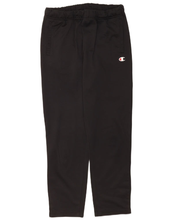 Calça de treino feminina Champion UK 12 poliéster preto médio