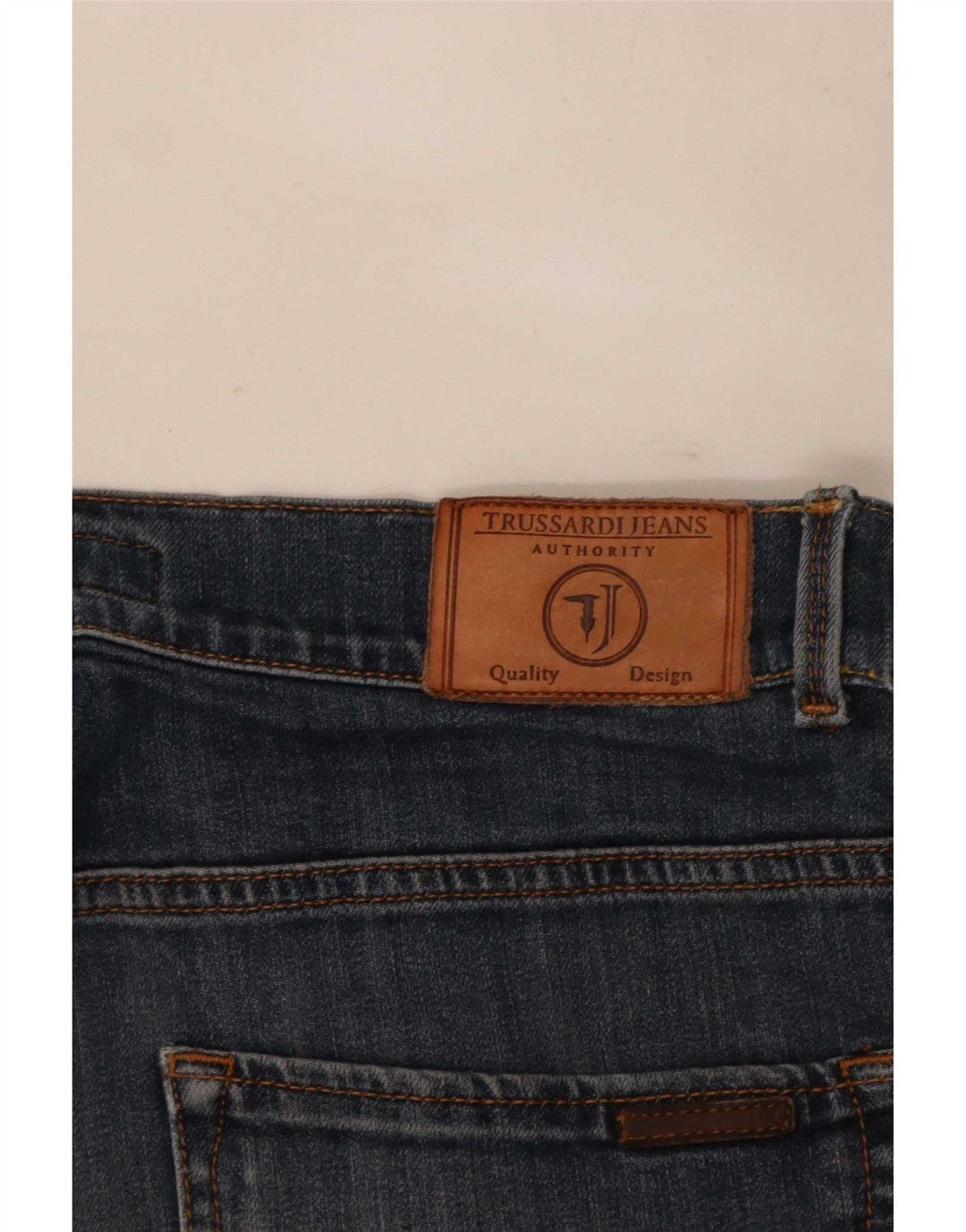Jeans retos masculinos Trussardi W32 L28 azul