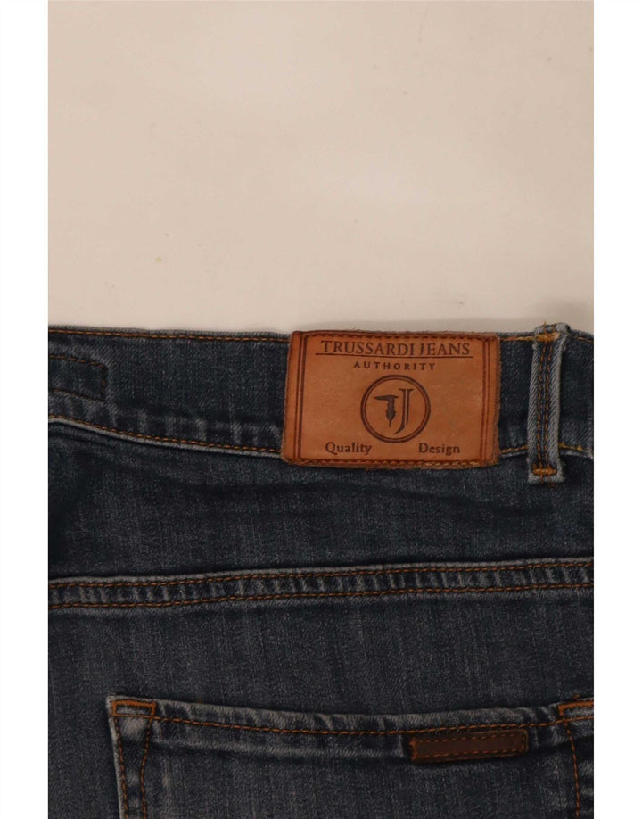 Jeans retos masculinos Trussardi W32 L28 azul