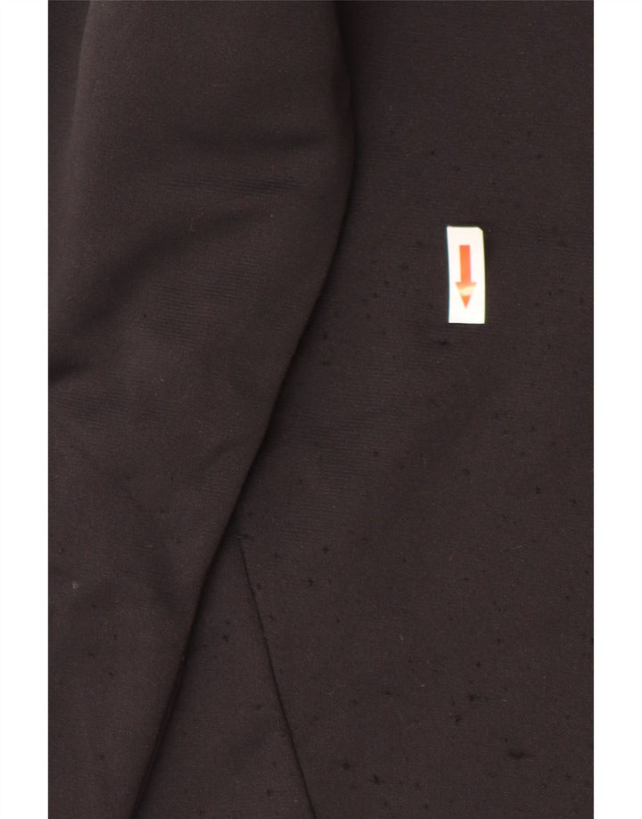 Moletom masculino Under Armour com zíper e gola alta poliéster preto médio