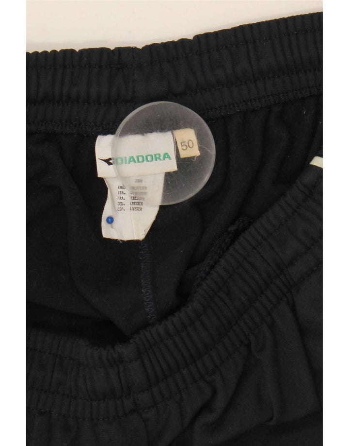 Calça de treino masculina Diadora IT 50 poliéster azul marinho médio