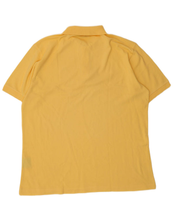 Camisa polo masculina Kappa XL algodão amarelo