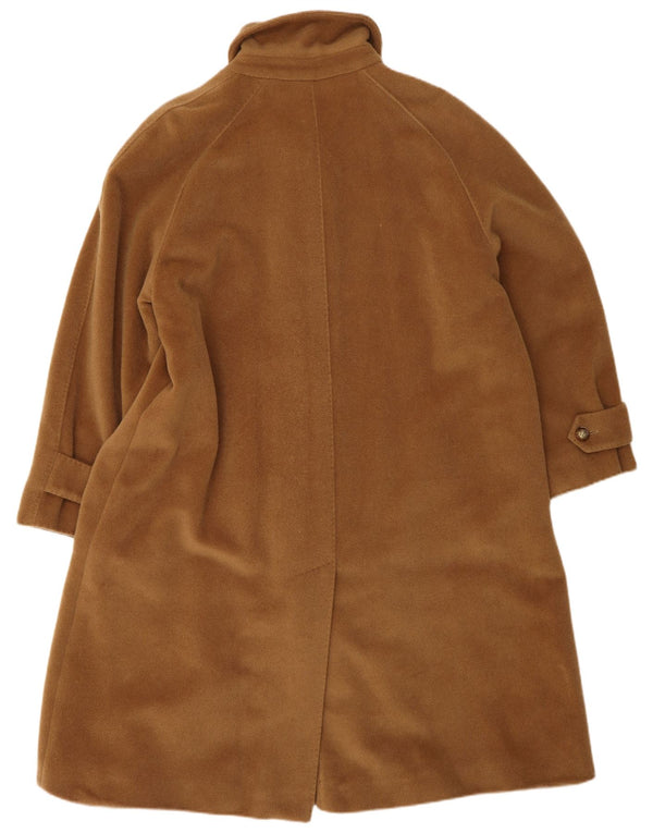 Sobretudo feminino Marina Rinaldi tamanho 23 lã virgem marrom médio