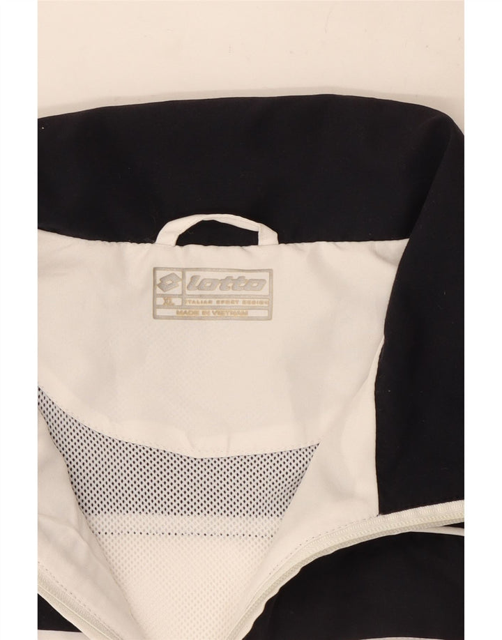 Lotto Mens Treino Top Jacket XL Branco Colourblock Poliéster