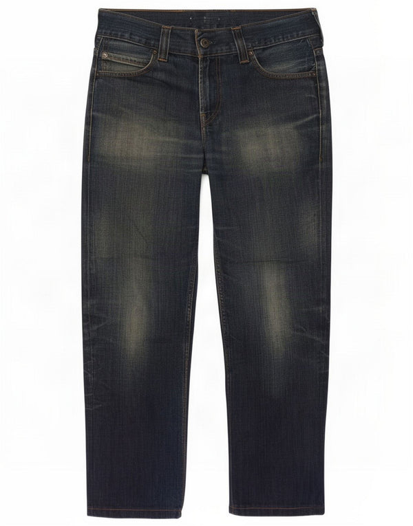 Levi's Mens 511 Slim Jeans W33 L25 Azul Marinho Algodão