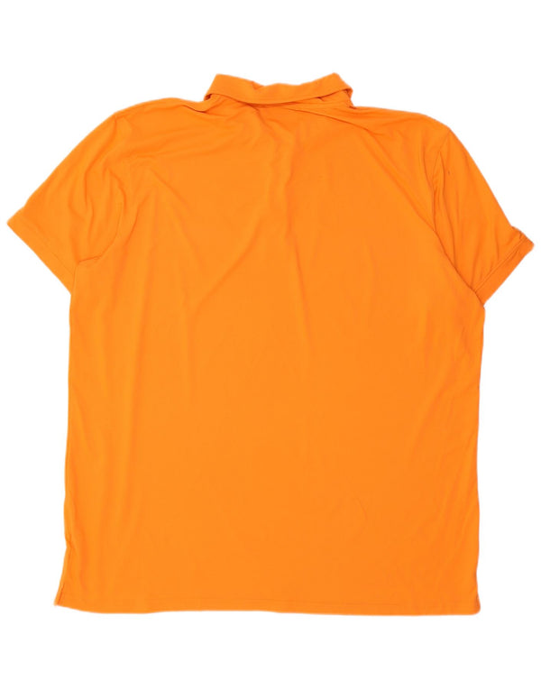 Camisa polo masculina Slam 4XL poliamida laranja