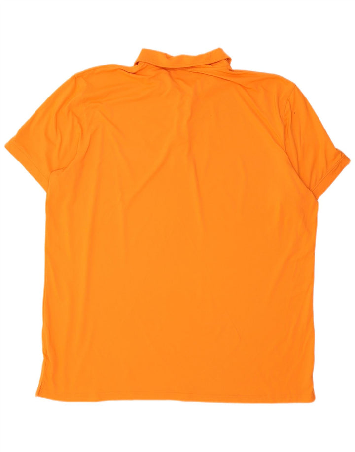 Camisa polo masculina Slam 4XL poliamida laranja