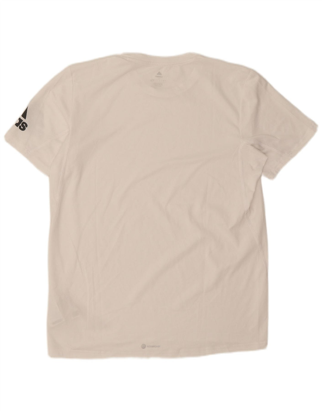Camiseta Adidas Masculina Aeroready Graphic Top Grande Poliéster Branco