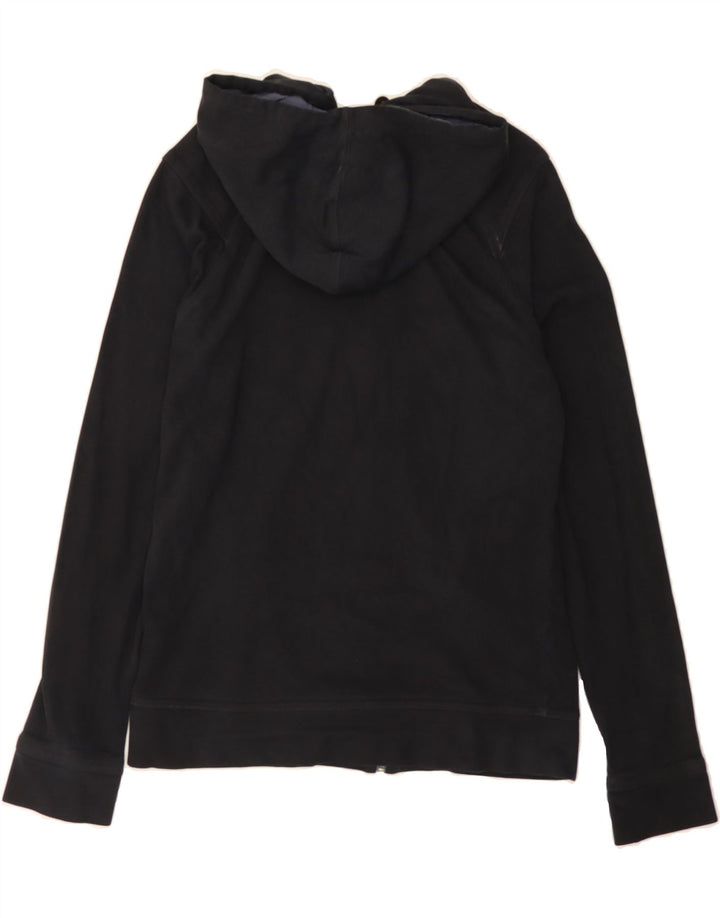 TED BAKER Womens Zip Hoodie Sweater Size 2 Small Black Viscose Vintage Ted Baker and Second-Hand Ted Baker from Messina Hembry 