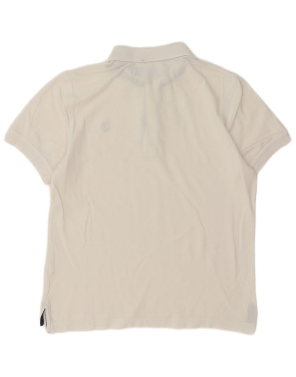 Camisa polo masculina Jeckerson XS algodão branco