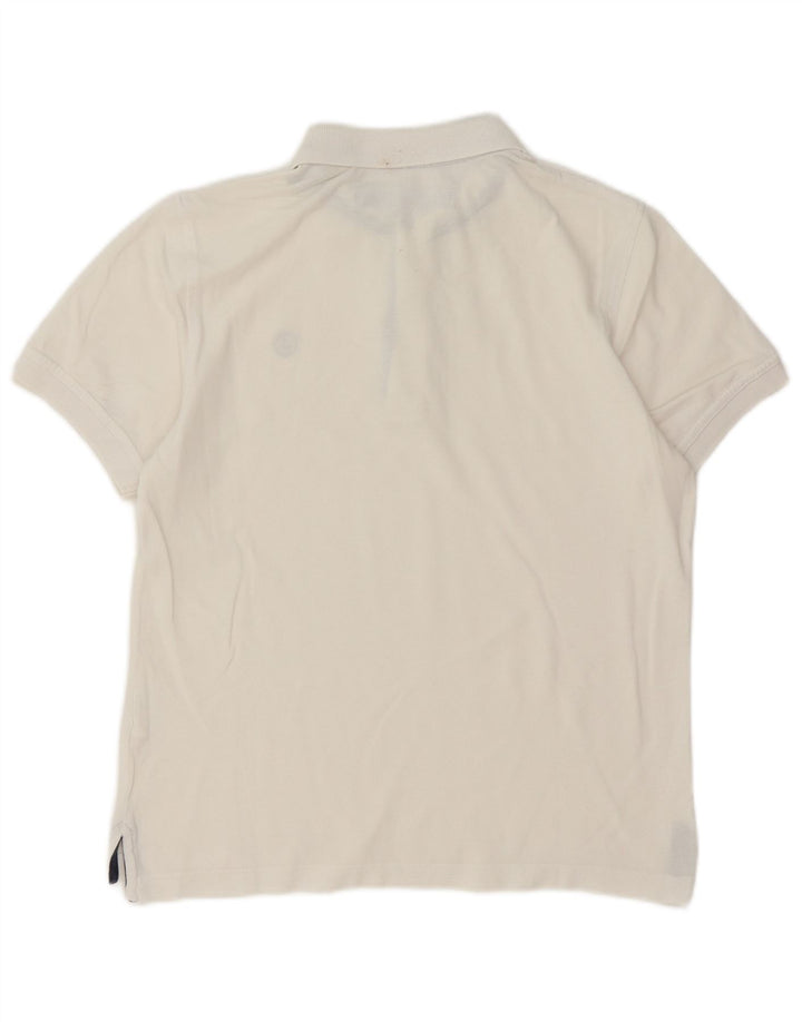 Camisa polo masculina Jeckerson XS algodão branco
